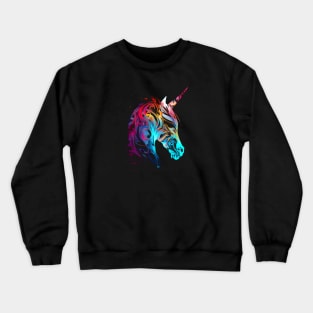 Synesthesia Unicorn #3 Crewneck Sweatshirt